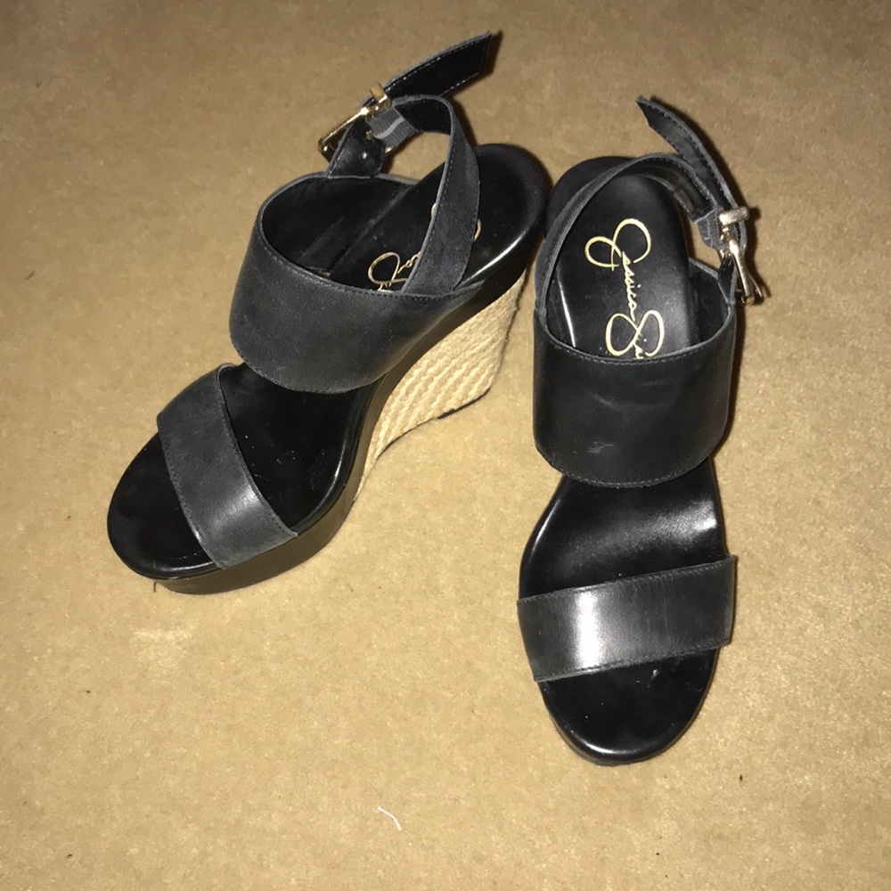 Jessica Simpson wedges